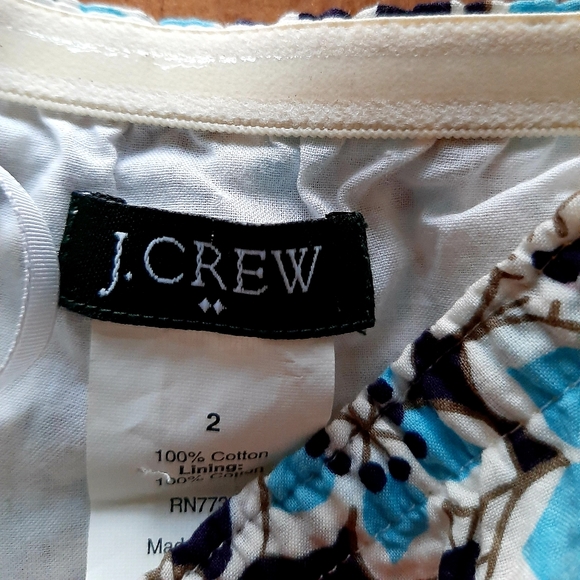 JCrew Floral Strapless Dress - Picture 8 of 8